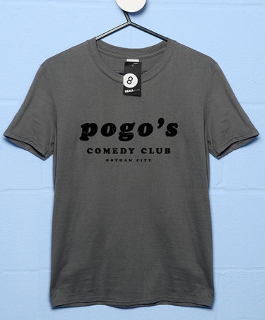 Pogo's Comedy Club Gotham City Mens Graphic T-Shirt 8Ball